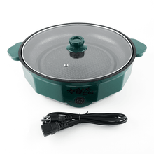 Load image into Gallery viewer, 火焰山城 - 30CM 平底炒菜電煎炒鍋 Electric Skillet/Grilling Pan 30cm Random Color #3648