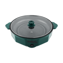 Load image into Gallery viewer, 火焰山城 - 30CM 平底炒菜電煎炒鍋 Electric Skillet/Grilling Pan 30cm Random Color #3648