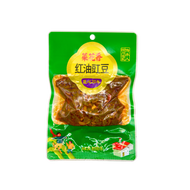 菜花香 - 紅油豇豆 Preserved Cowpea in Chili Oil 4.45 oz  #3408