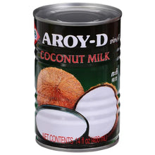 Load image into Gallery viewer, AROY-D 泰國特級椰漿 AROY D Coconut Milk 14oz #5058a