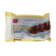 香滑牛肉片(已調味) SB Seasoned Sliced Beef Loin Denuded 12 oz  #0210A