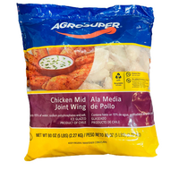 ($4.50/LB)智利 雞中翼 5 磅裝 Chile Chicken Mid Joint Wings 5 LB  #1121d