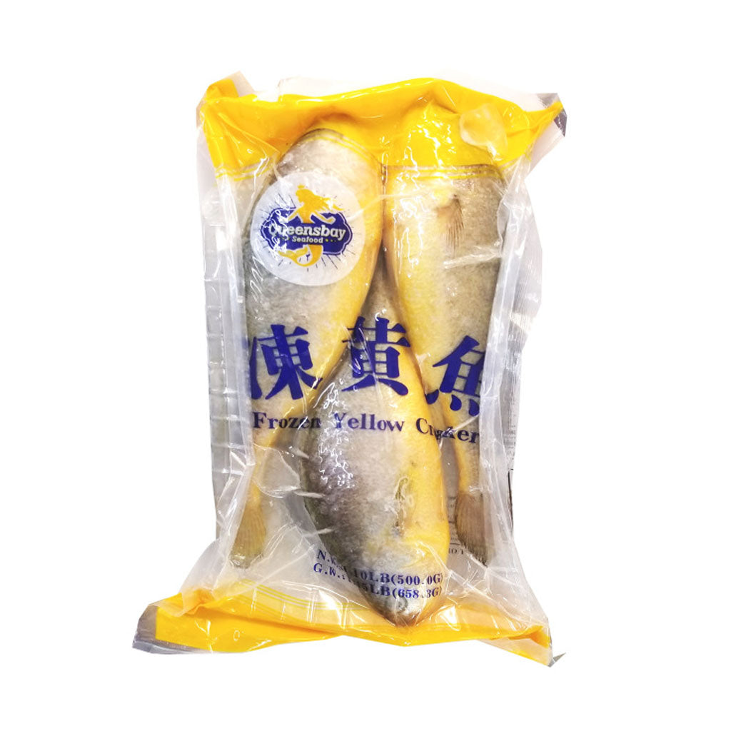 凍黃魚3條 Frozen Yellow Croaker (3pc) 1.1 lb  #3932