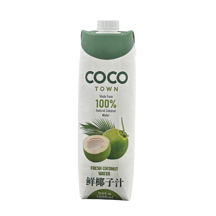 鮮椰子汁 (越南椰子水) COCOTOWN 100% Natural Coconut Juice 1000 ml  #2608