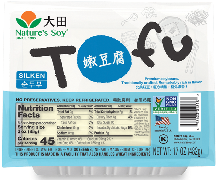 大田- 嫩豆腐(合) Nature Soy- Silken Tofu 17oz #4813