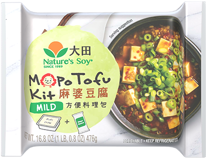 大田- 麻婆豆腐方便料理包 (微辣)	Nature Soy- Mapo Tofu Kit (Mild) 16.8oz  #4817