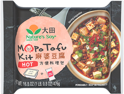 大田- 麻婆豆腐方便料理包 (麻辣)	Nature Soy- Mapo Tofu Kit (Hot) 16.8oz #4818