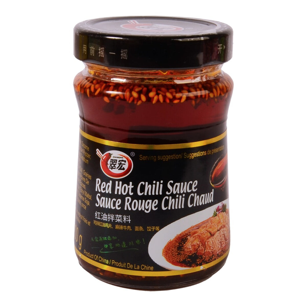 [譚仔味道] 翠宏 - 紅油拌菜料 CUIHONG Red Hot Chili Sauce 200 g   #5005