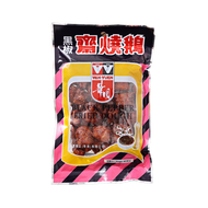 [港式零食] 華園 - 黑椒齋燒鵝 WAHYUEN Black Pepper Fried Dough 80 g  #5151