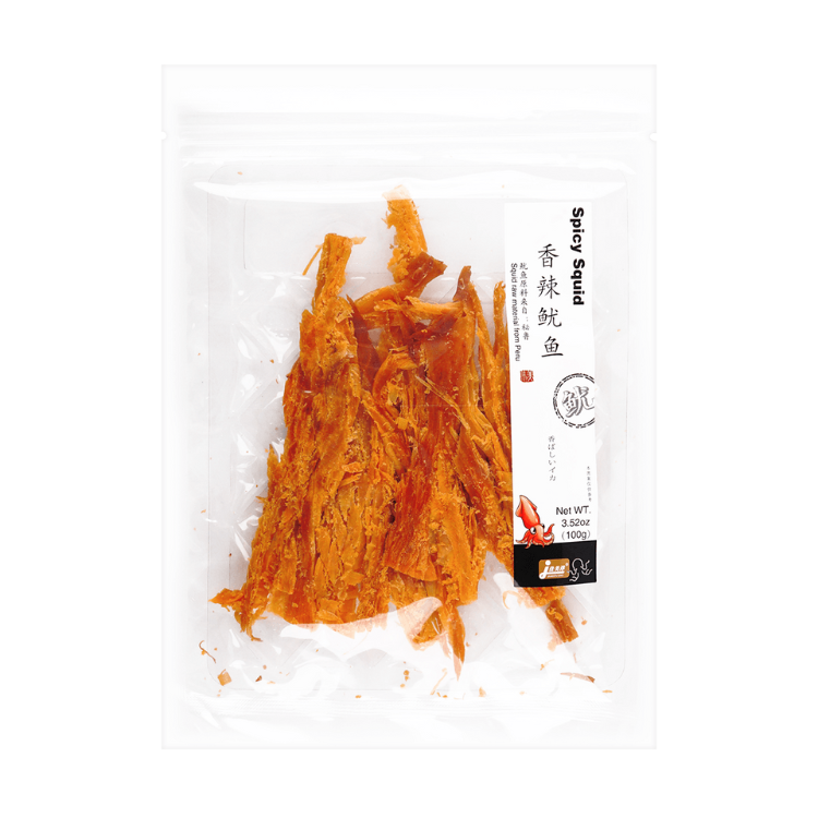 佳美洋 - 香辣魷魚 JMY Spicy Squid 100 g  #5180