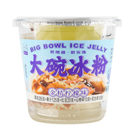 [四川特色] 大碗冰粉 (金桔檸檬味)  As Seen on TikTok Sichuan Dessert Big Bowl Ice Jelly (Kumquat Lemon Flv.)450 g  #5186