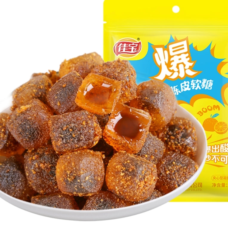 佳寶 - 爆漿陳皮軟糖  JB Popping Tangerine Peel Gummies 85 g  #5159