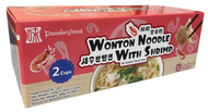 味-鮮蝦雲吞麪 - 2碗 (雲吞 4隻x16g) 150g/碗 Passion Food - Shrimp Wonton Noodles 2 Bowls 150g/Bowl #5708