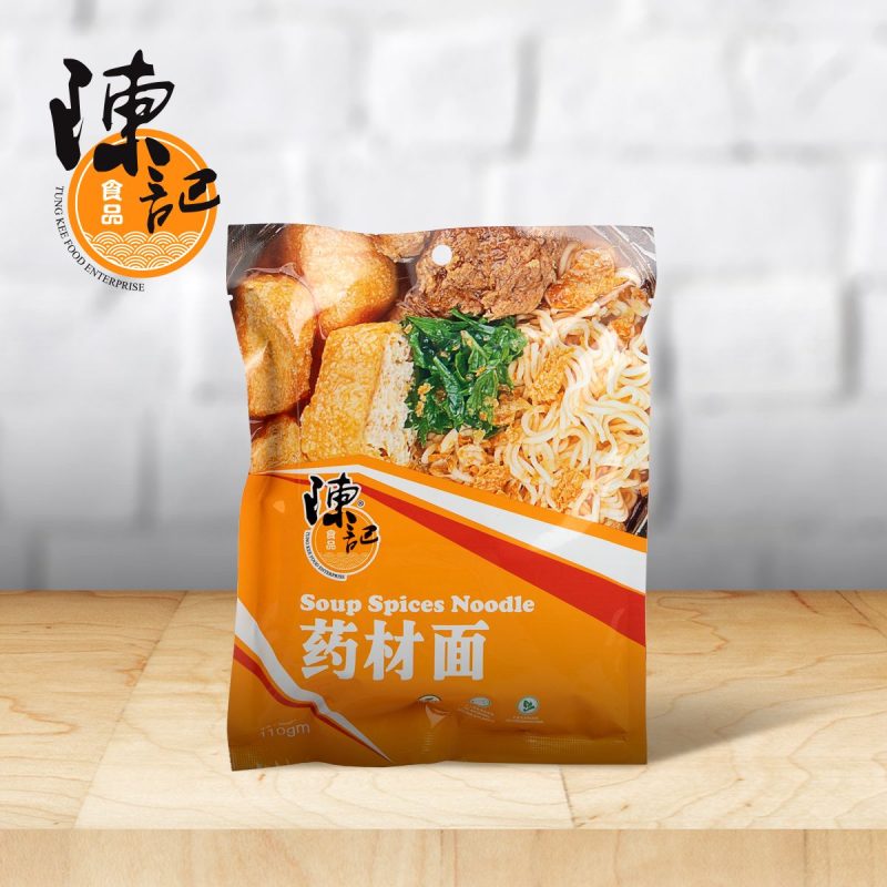 陳記食品 - 藥材麵 [濱城傳統] Soup Spices Noodle (Bak Kut Teh Noodle) 110g  #1288