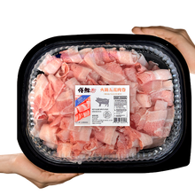 Load image into Gallery viewer, 薄切五花肉卷 (2磅) Ultra Thin Pork Belly Slides for Shabu Shabu Hot Pot  #1827a-2
