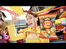 Load and play video in Gallery viewer, [期間限定] LAY‘S 冬蔭蝦火鍋味薯片 LAY&#39;S THAILAND Shrimp Tom Yum Flavor Potato Chips (limited edition) 1.40 oz #4377
