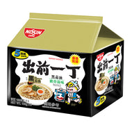 出前一丁- 黑蒜油豬骨湯(五包裝) NISSIN Demae Ramen (Black Garlic Oil Tonkotsu Flavor) (pack of 5)  #1709