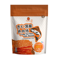 新加坡香味 - 杏仁薄脆魚肉紙 FRAGRANCE Crispy Fish Thins with Almonds 50 g  #1267