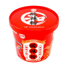 Load image into Gallery viewer, 和寨 - 酸辣粉 HZ Hot &amp; Sour Glass Noodle 130 g  #4109
