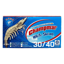 Load image into Gallery viewer, [$4.85/lb] 南美蝦皇 - 急凍白蝦 4 磅裝 [30/40] CHAMPMAR Farm Raised White Shrimp 4 lb #3926
