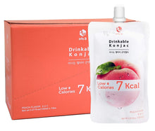 Load image into Gallery viewer, 韓國低卡蒟蒻果凍 桃子口味 Sugar Free Low Calories Konjac Jelly Drink Peach Flavor 150 ml  #4371
