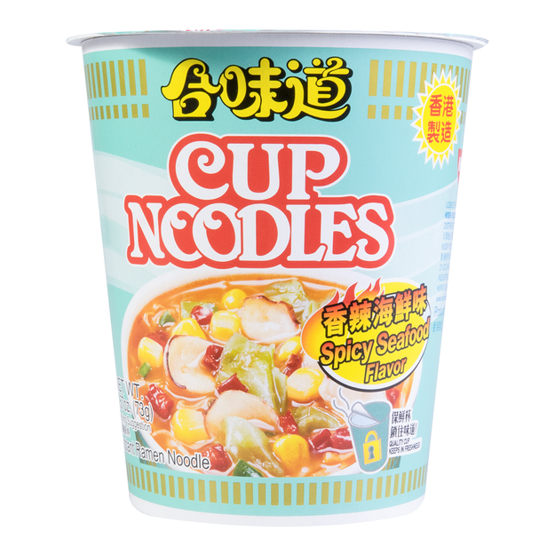 港版合味道杯麵 - 香辣海鮮味 NISSIN Cup Noodles (Spicy Seafood) #1724
