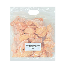 Load image into Gallery viewer, 美國 雞中翼 3 磅裝 USA Chicken Mid Joint Wings 3 LB  #1121c-3

