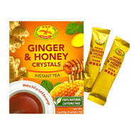 速溶暖胃蜂蜜薑茶 沖劑 (10小包) Instant Ginger Tea w/Honey Crystals 150 g (10 sachets)  #3209