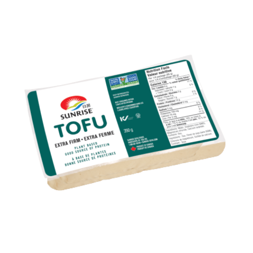 日昇 - 硬豆腐 SUNRISE Firm Tofu (Green) 12.3 oz  #0018