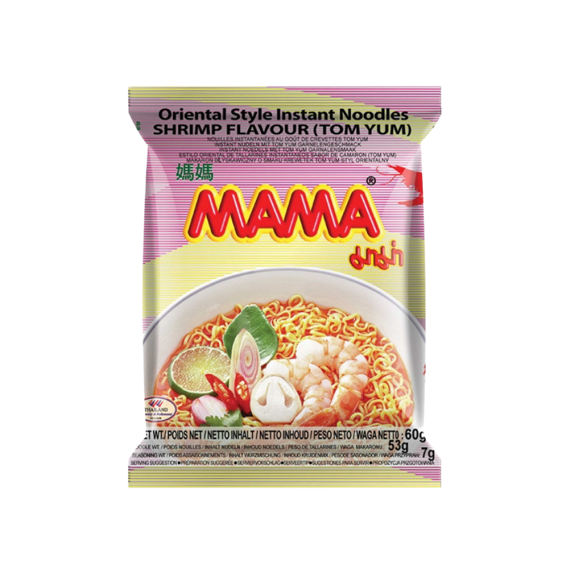媽媽牌 - 泰式冬蔭功蝦味即食麵 MAMA Oriental Style Instant Noodle Shrimp Flavor Tom Yum 1.93 oz  #2959