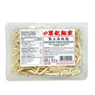 熟上海粗麵 (白) HON'S Shanghai Thick White Noodles #1231a