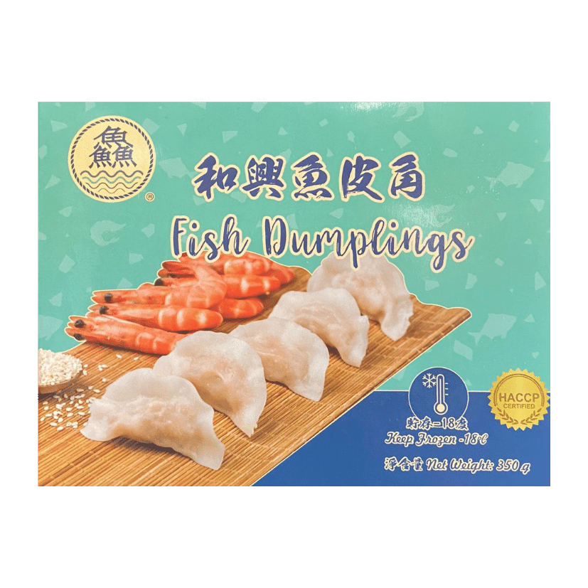 鱻 - 和興魚皮角 (48個裝) FISH³ Fish Dumplings 350 g  #3918