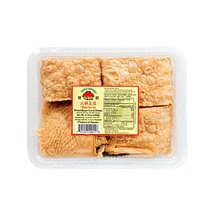 Load image into Gallery viewer, 炸腐皮 (火鍋豆皮) DOUBLE HAPPINESS Fried Bean Curd Sheet Taiwan 180 g  #4284
