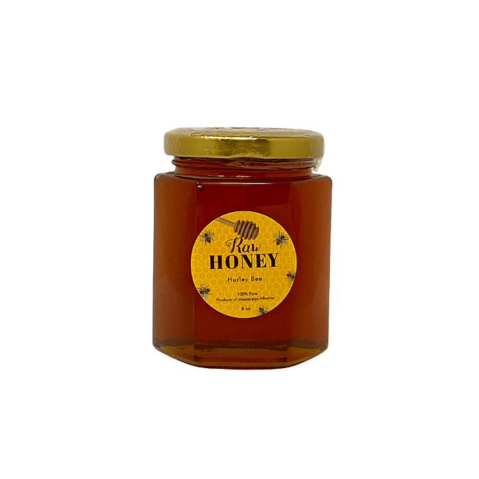 蜂蜜農場 -生蜂蜜 HURLEY BEE Fresh Raw Honey 8 oz  #2611