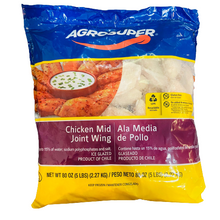 Load image into Gallery viewer, ($4.50/LB)智利 雞中翼 5 磅裝 Chile Chicken Mid Joint Wings 5 LB  #1121d

