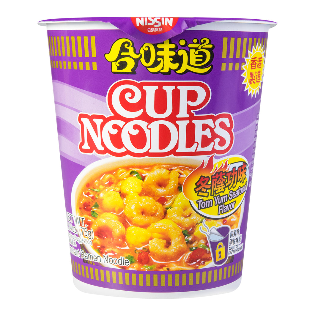 港版合味道杯麵 - 冬陰功味 NISSIN Cup Noodles (Tom Yum) #1727
