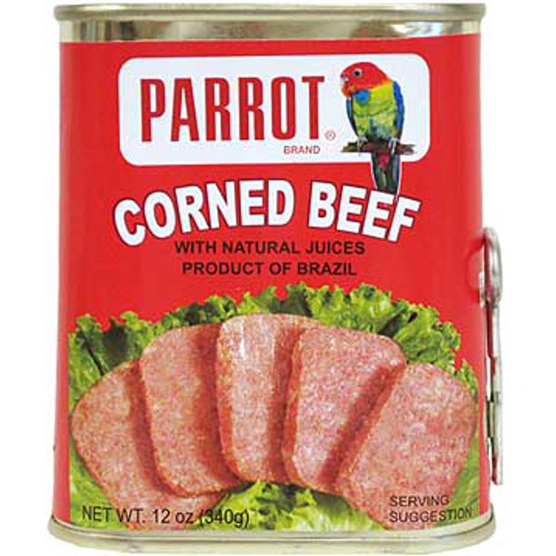 巴西 鹹牛肉 PARROT Corned Beef 12 oz #5049