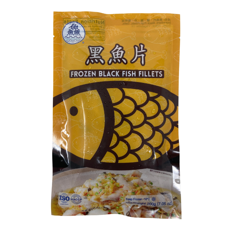 鱻 - 黑魚片 FISH³ Frozen Black Fish Fillets 200 g  #3940 (Special: 4件 / $10)