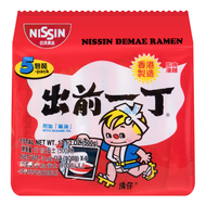 出前一丁 - 麻油味(五包裝) NISSIN Demae Ramen 5-pack  #1713a