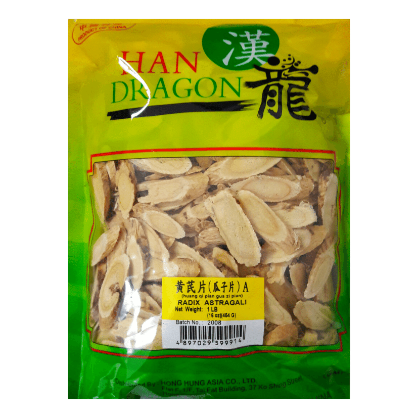 北芪 - 黃芪片 (瓜子片) 1 磅 HAN DRADON Radix Astragali 1 lb #84112HB