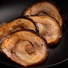[$15.99/lb] 日式叉燒 Fully Cooked Formed Pork Belly in Sauce (Braised Japanese Chashu)  #1190
