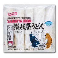 讚岐屋烏冬 (5個裝 急凍) SHIRAKIKU SANUKIYA UDON Frozen Japanese Noodles (pack of 5)  #1191