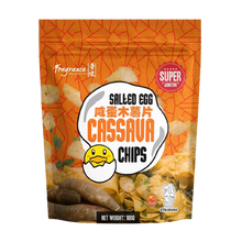 Load image into Gallery viewer, 新加坡香味 - 咸蛋木薯片 FRAGRANCE Salted Egg Cassava Chips 100 g  #1238
